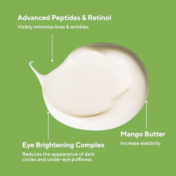 Murad Renewing Eye Cream - Resurgence Multi-Action Anti-Aging Eye Cream with Advanced Peptides and Retinol – Brightening Eye Lift Firming Treatment Visibly Minimises Wrinkles, 15ml - Image 3