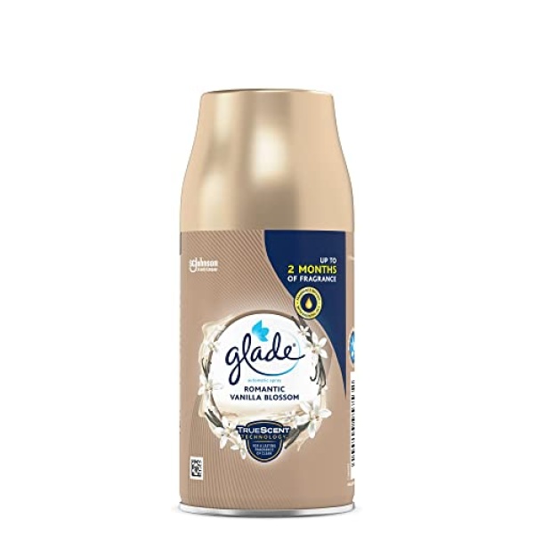 Glade Automatic Air Freshener Refills, Room Spray & Odour Eliminator, Vanilla Blossom, Pack of 4 (4 x 269 ml) - Image 9
