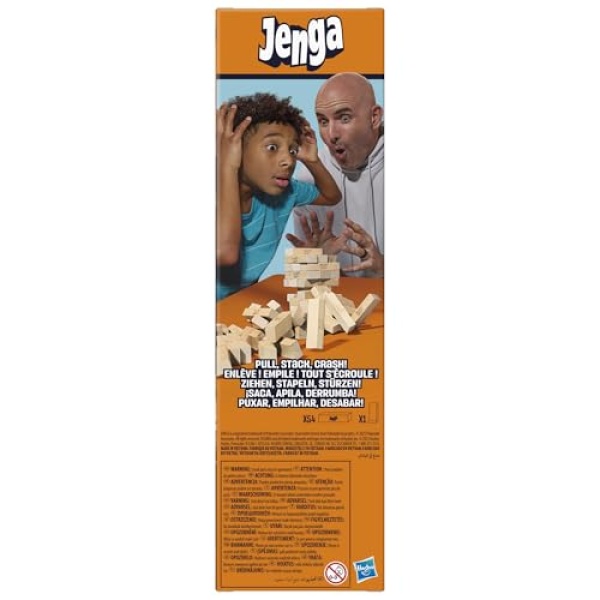 Official Hasbro Games Jenga Game with Digital Die - Image 2