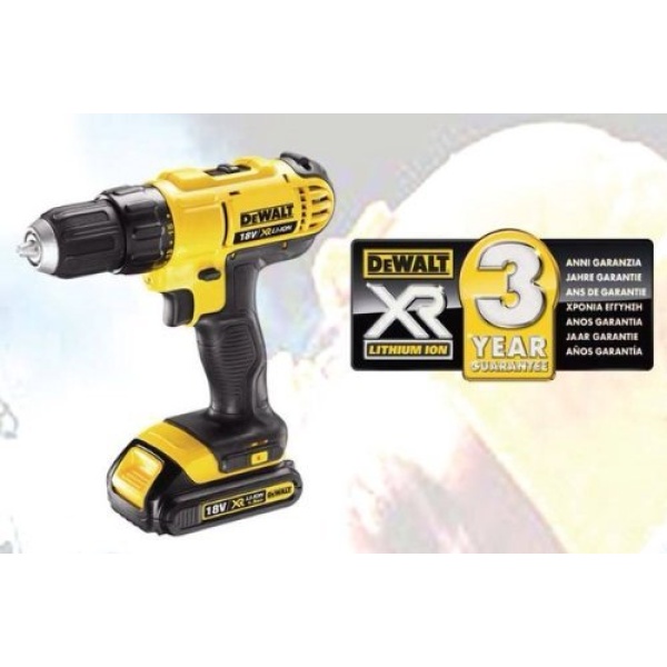 DEWALT GG107 18V Combi Drill X2 Upgraded 1.5AH Batteries Fast Charger,Latest T STAK CASE*Complete KIT,Black - Image 5