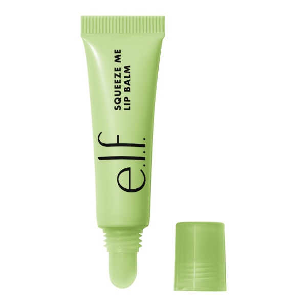 e.l.f. Squeeze Me Lip Balm, Moisturising Lip Balm For A Sheer Tint Of Colour, Infused With Hyaluronic Acid, Vegan & Cruelty-free, Honeydew - Image 1