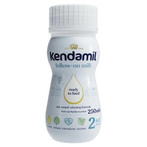 Kendamil Follow On Baby Milk Ready To Use Liquid Formula, 6-12 Months, 250 Ml, (Pack Of 18)