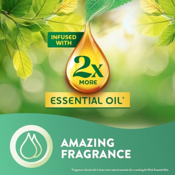 Air Wick Linen & White Orchid Aerosol-Free Automatic Spray Kit, Lasts up to 70 Days, Air Freshener - Image 7