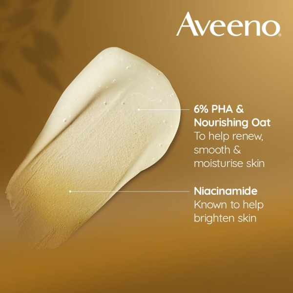 Aveeno Skin Renewal Smoothing Cream (1x 300ml​), Smoothing Cream for Dry, Rough & Bumpy Skin. Fragrance Free with Nourishing Oat & Niacinamide - Image 5