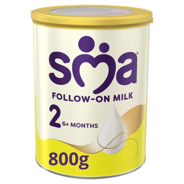 SMA Follow-on Baby Milk Powder Formula , 6-12 Months , 800 g (Pack of 1) - Image 1