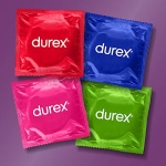 Durex Surprise Me Variety Pack, 40 Condoms, Thin feel, Extra Safe, Pleasure Me, Tickle Me, With Silicone Lube, Condoms Bulk for men, Regular Fit, Ribbed and Dotted, Easy on Shape, Teat Ended - Image 2