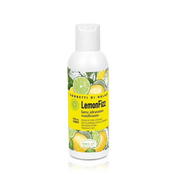 Helan I Sorbetti LemonFizz - Moisturising, Scented Body Cream with Vitamin C & E, Lime & Ginger Extracts - Gentle Moisturiser & Body Milk with Firming, Nourishing & Silky Effect - Made in Italy, 150ml - Image 5