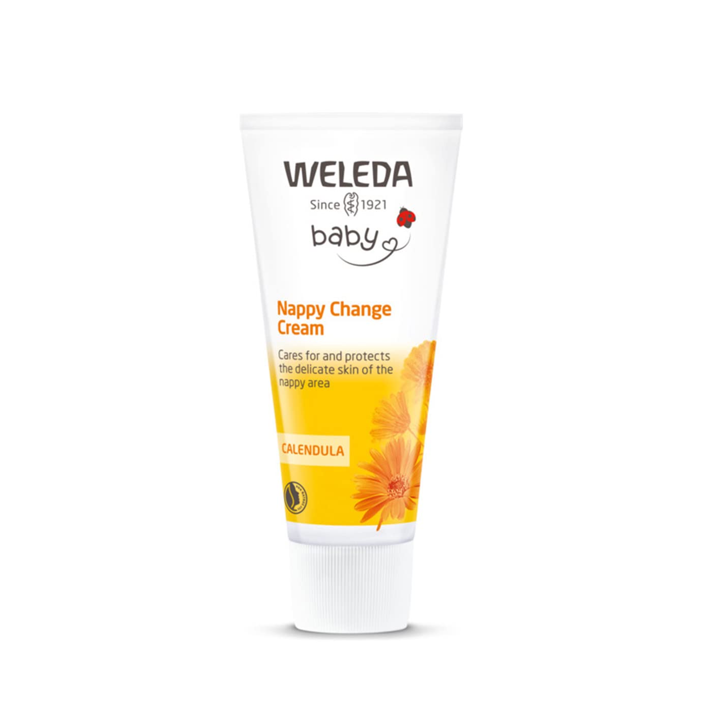 51bYwTD8OkL Weleda Baby Calendula Nappy Cream, 75ml - Image 1