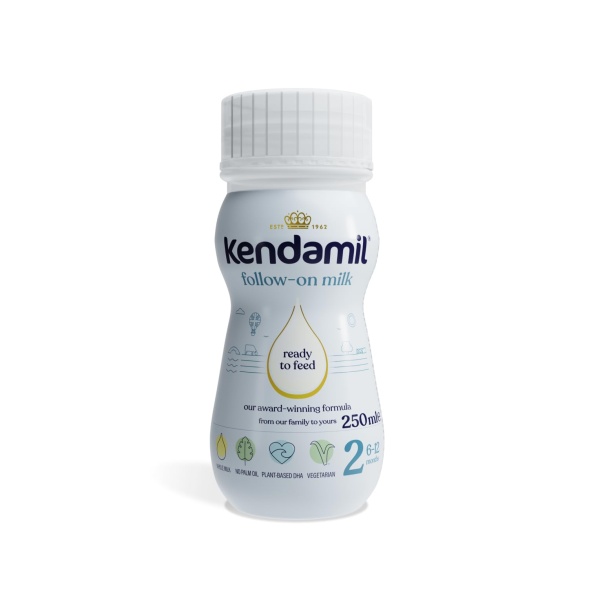 Kendamil Follow On Baby Milk Ready To Use Liquid Formula, 6-12 Months, 250 Ml, (Pack Of 18) - Image 4