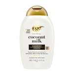 OGX Coconut Milk Nourishing Hair Shampoo, Adds Hydration, for Dry Hair, Sulfate Free Surfactants, 385ml