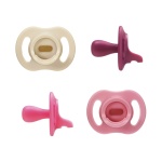 Tommee Tippee Ultra-Light StayPut Dummy, 6-18m, 4-Pack, One-Piece Silicone Soother