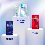 Durex Nude, Ultra Thin, 30 Condoms, Regular Fit, With Silicone Lube, Easy on Shape, Teat Ended, Our Thinnest Condom Yet, Transparent Natural Latex Condoms, Trusted Durex Protection - Image 4