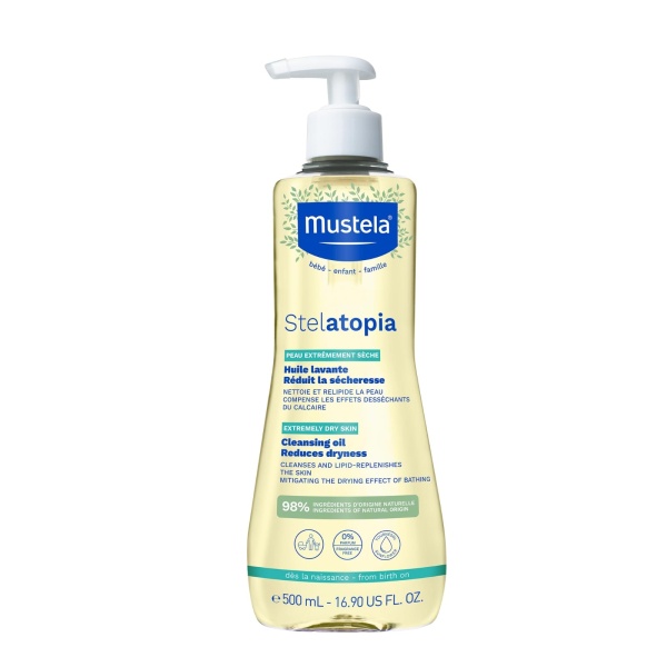 Mustela PA STELATOPIA® HUILE LAVANTE 500ML / PA STELATOPIA® REINIGENDE OLIE 500ML - Image 1