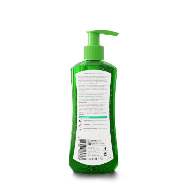 Calypso Aftersun Aloe Vera Gel 250ml - Image 5
