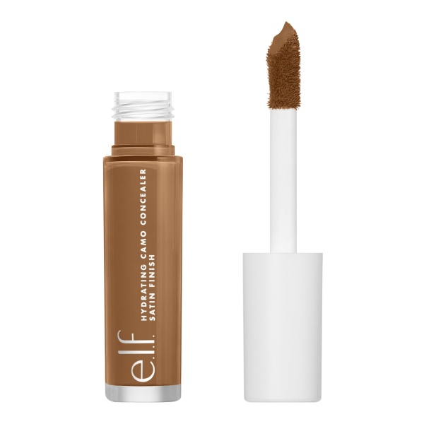 e.l.f. Hydrating Camo Concealer, Lightweight, Full Coverage, Long Lasting, Conceals, Corrects, Covers, Hydrates, Highlights, Deep Cinnamon, Satin Finish, All-Day Wear 6ml - Image 1