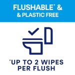 Andrex Ultimate Fresh Washlets, 12 Packs - Gentle, Biodegradable, Flushable Toilet Wipes for Everyday Hygiene, Use with Regular Toilet Roll for a Shower Fresh Clean - Image 6