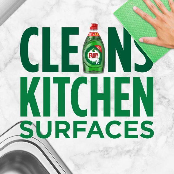 Fairy Original Washing Up Liquid Green with LiftAction 1015ML - Image 2