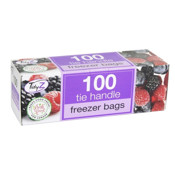 TidyZ B0262 Freezer Bags, Large (Pack of 100) - Image 1
