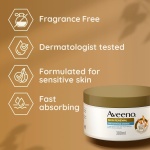Aveeno Skin Renewal Smoothing Cream (1x 300ml​), Smoothing Cream for Dry, Rough & Bumpy Skin. Fragrance Free with Nourishing Oat & Niacinamide - Image 3