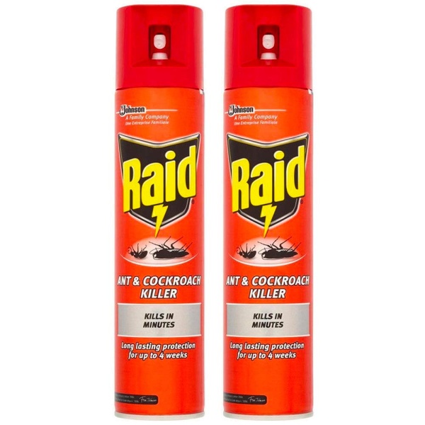 300ml Ant & Cockroach Intant Killer Spray (2) (2) - Image 1