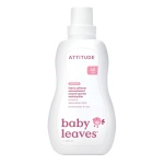 ATTITUDE Baby Fabric Softener Liquid, EWG Verified, Safe for Baby Clothes, Infant and Newborn, Vegan and Naturally Derived Washing Soap, HE Compatible, Unscented, 40 Loads, 1.04 Liter