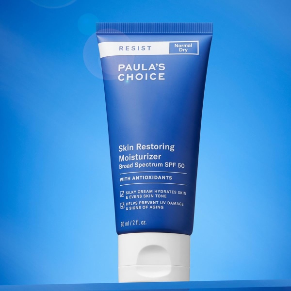 Paula's Choice RESIST Anti Aging Skin Restoring Moisturiser SPF 50 - Hydrates Dry Skin - Protects from Sun Damage - Reduces Brown Spots - with Shea Butter & Niacinamide - Normal to Dry Skin - 60 ml - Image 6