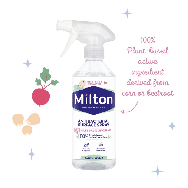 Milton Antibacterial Surface Spray 500Ml Pack of 6 - Image 5