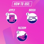 Vanish Oxi Action Upholstery & Carpet Cleaner, Stain Remover Powder for Large Area Cleaning, 650g | Spring Flowers Fragrance | Cleans and Freshens your Carpet - Image 2