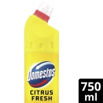 Domestos Citrus Fresh Thick Bleach disinfectant that eliminates 99.99% of bacteria and viruses* unstoppable limescale prevention 750 ml - Image 6