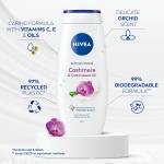 Nivea Cashmere & Cotton Oil Shower Gel (250ml), Body Wash with Vitamin C, E, and Precious Oils, Protects Skin from Drying Out and Leaves it Touchably Smooth - Image 7