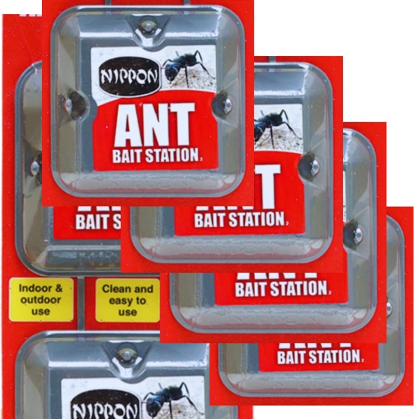 2 x Nippon Ant Bait Station Twin - nippon ant killer Ant Bait Station outdoor, ant nest killer bait stations also use as ant killer indoor, home, garden (ant traps) - Image 9