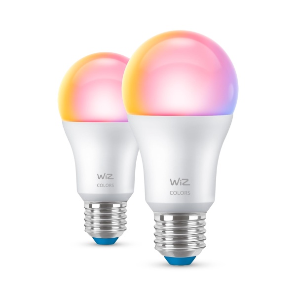 WiZ Smart Colour Bulb, E27, 8.5W, Tunable, Motion Sensor with App, Connected WiFi Works with Alexa, Google Assistant & HomeKit, App Control for Home Indoor Lighting, Bedroom, 2Pack - Image 9