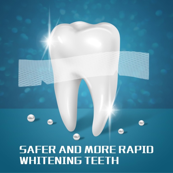 Teeth Whitening Strip - Whitening Strips for Sensitive People, Fast Remove Smoking, Coffee, Wine Stains, Teeth Brightening Kit Pack of 28 Non-Slip Strips - Image 4