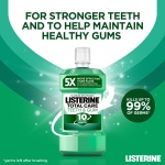 Listerine Total Care Teeth and Gum Mouthwash (1 x 500ml), 10-in-1 Benefits for Total Oral Care, to Maintain a Clean and Healthy Mouth - Image 6