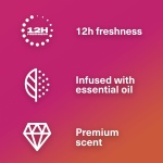 Lynx Fine Fragrance Collection Cherry Spritz Premium Body Wash Body Cleanser shower gel with a cherry, red apple & amber scent for 12 hours of freshness 400 ml - Image 2