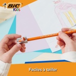 BIC Kids Evolution Coloured Pencils, Vivid Colouring Pencils, Easy to Sharpen, Extra Resistant BIC Pencils, School Supplies, 24 Pack - Image 7