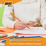 BIC Kids Evolution Coloured Pencils, Vivid Colouring Pencils, Easy to Sharpen, Extra Resistant BIC Pencils, School Supplies, 24 Pack - Image 4