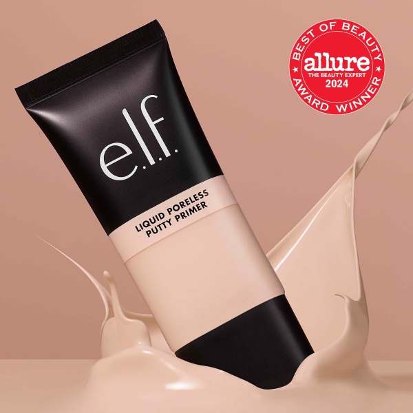 e.l.f. Liquid Poreless Putty Primer, Hydrating Liquid Face Primer For A Smooth Complexion, Grips Makeup For Longwear, Vegan & Cruelty-free - Image 7