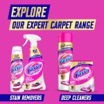 Vanish Carpet Cleaner, Stain Remover Foam for Large Area Cleaning, Removes 3x More Dirt & Pet Hair vs Vacuuming Alone Neutralises Odours Deep Cleans 600 ml Pack of 1, Packaging May Vary - Image 3