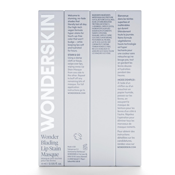 Wonderskin Wonder Blading Lip Stain Peel Off Masque - Long Lasting, Waterproof and Transfer Proof Nude Lip Tint, Matte Finish Peel Off Makeup (Whimsical Masque) - Image 2