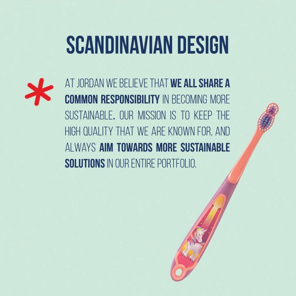 Jordan ® | Step 3 | Kids Toothbrush for Age 6-9 Years Old | 4 Units - Image 6