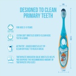 Jordan® | Step 2 Toothbrush for Children | Toothbrush for Ages 3 to 5 Years | Soft Bristles, Double Ergonomic Handle and BPA Free | Colour Blue and Green | Pack of 4 - Image 8