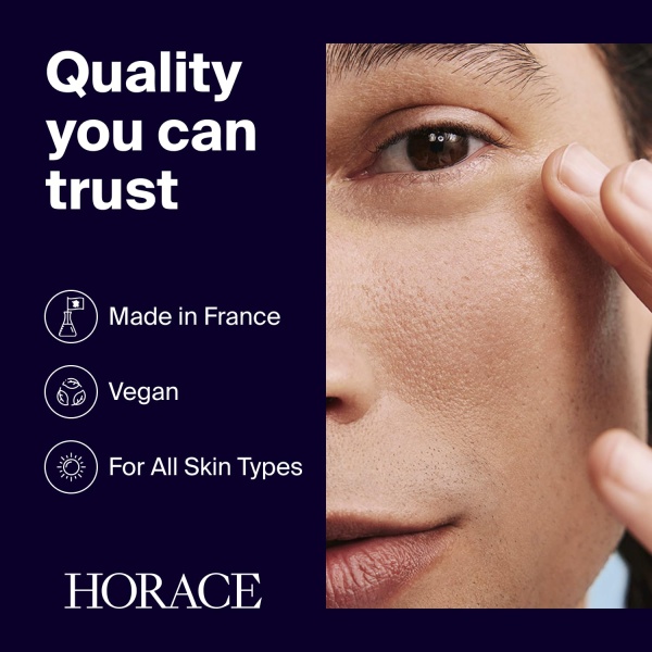 HORACE Anti-Fatigue Under-Eye Patches for Men - Dark Circle and Puffiness Reduction - Moisturising & Refreshing Hydrogel Treatment - Vegan and Silicon-free Skincare - Unscented, Pack of 5 Pairs - Image 4