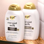 OGX Coconut Milk Nourishing Hair Conditioner, Adds Hydration, for Dry Hair, Sulfate Free Surfactants, 385ml - Image 6