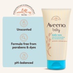 Aveeno Baby Daily Care Moisturising Lotion (1x 150ml), Soothing Baby Cream to Provide 24-Hour Hydration Suitable for Newborns and Infants, Gentle Lotion for Dry, Sensitive Skin Prone to Eczema - Image 3