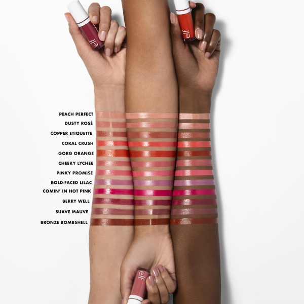 e.l.f. Camo Liquid Blush, Long-lasting Liquid Blush For High-pigment Color, Creates A Soft, Dewy Finish, Vegan & Cruelty-free, Cheeky Lychee - Image 2