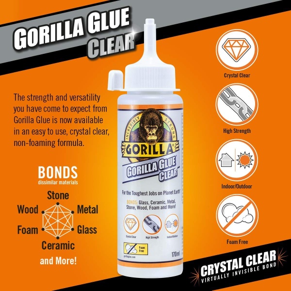 Gorilla Glue Clear 170ml - Image 2