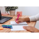 BIC 4 Colours Gradient Smooth Ink Retractable Multicoloured Ball Pen Pack of 5 - Image 2