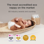 Kit & Kin Premium Eco Baby Nappies Size 6 | 14+ kgs / 31+ lbs | Pack of 192 Nappies | Plant-Based & Hypoallergenic | Superior up to 12 Hour Leak Protection | Vegan & Cruelty Free - Image 7