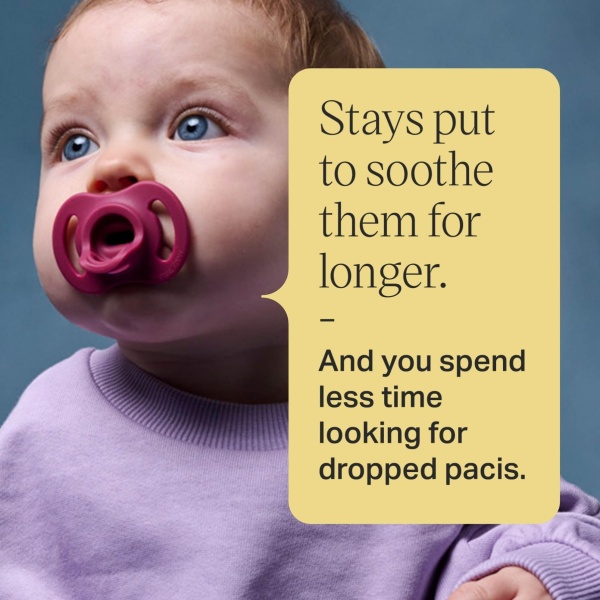 Tommee Tippee Ultra-Light StayPut Dummy, 6-18m, 4-Pack, One-Piece Silicone Soother - Image 5